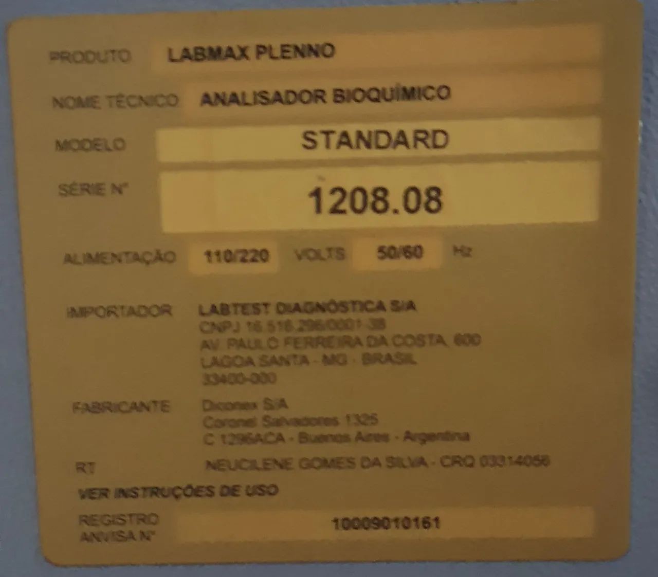 Analisador Bioquímico Automático LABTEST LABMAX PLENNO - Foto 5