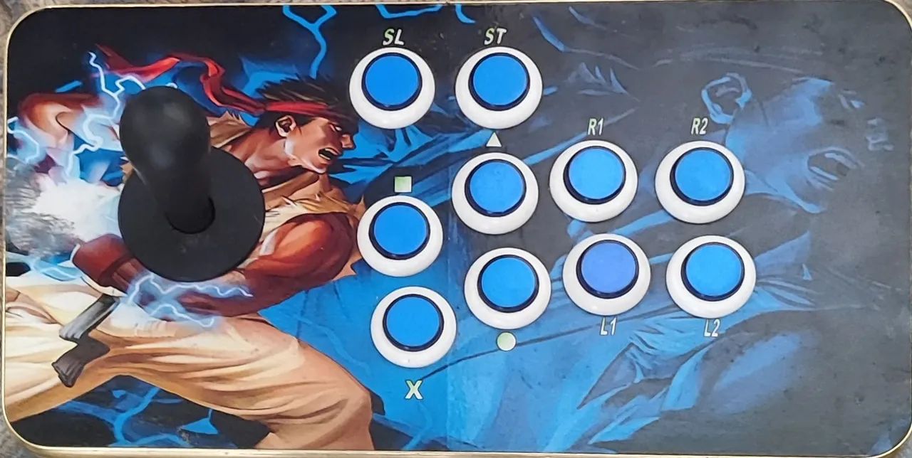 Controle arcade ps2/PC  - Foto 3