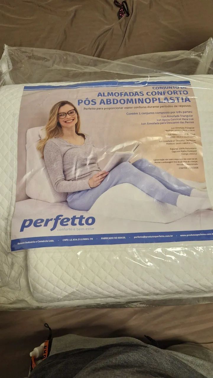 Almofadas pos abdominoplastia perfetto