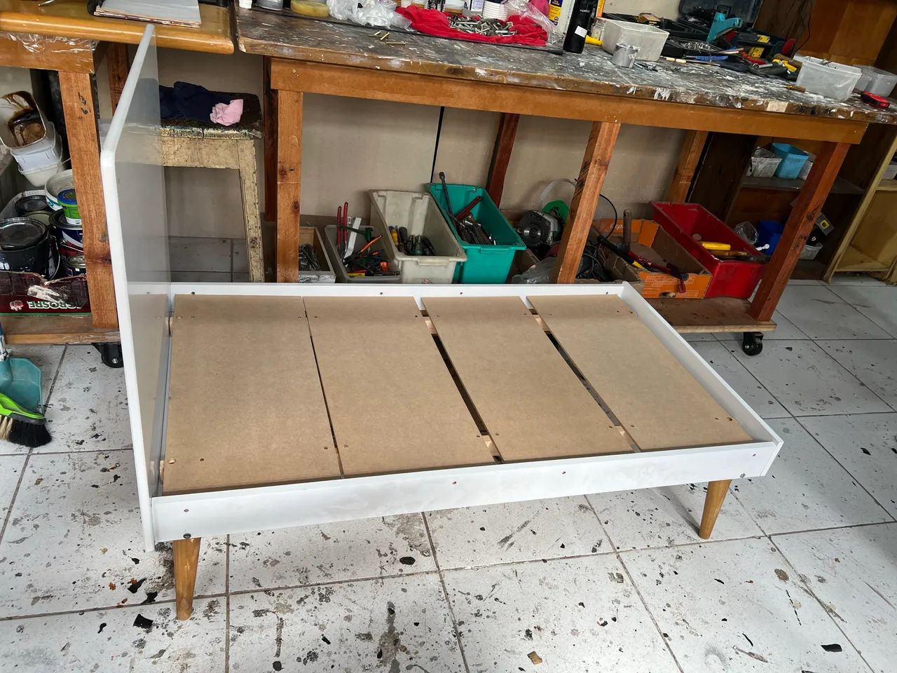 Berço Mini Cama Americano Branco  - Foto 5