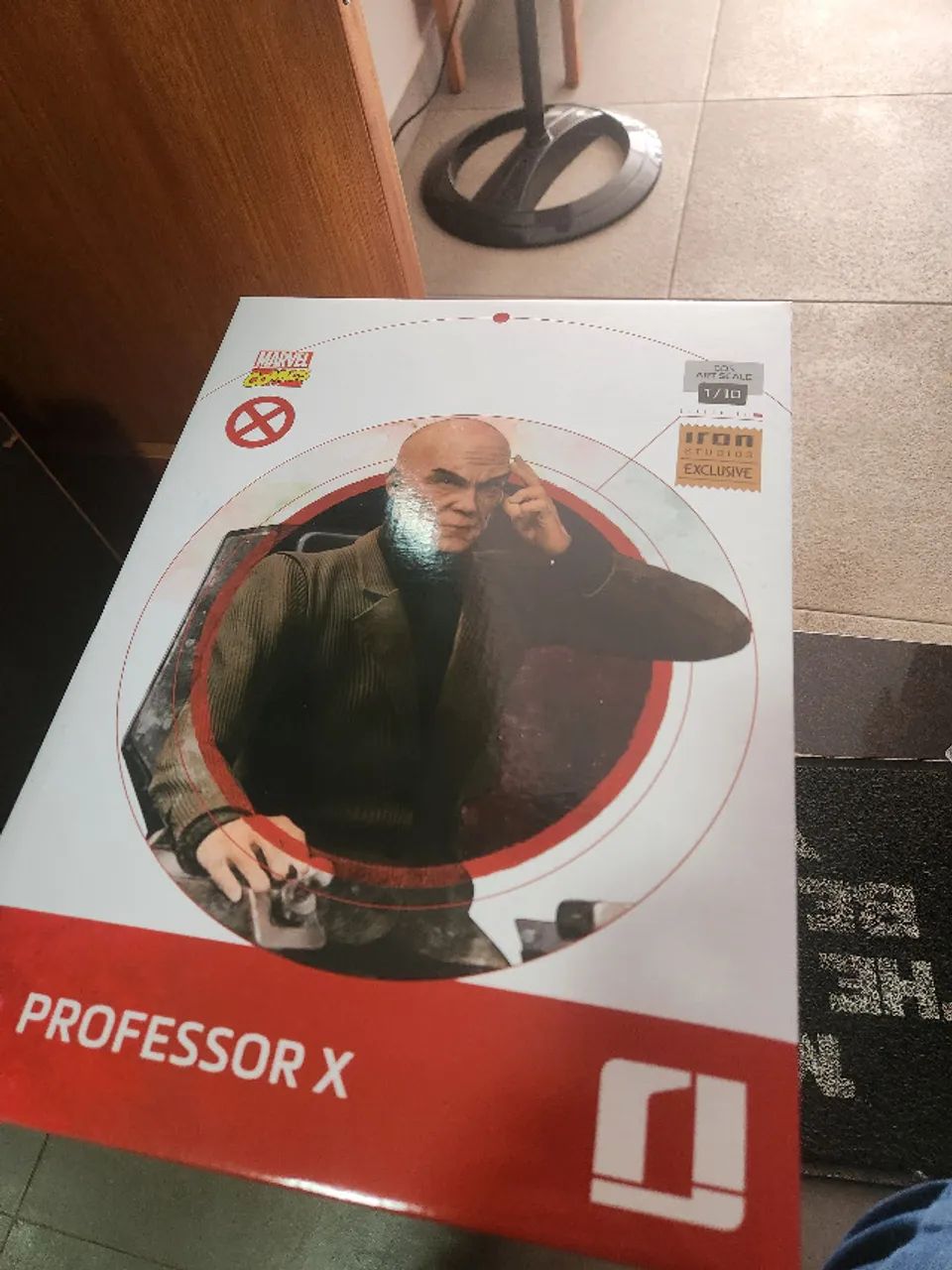 Professor Xavier Iron Studios Exclusivo CCXP 1/10 Caixa Parda - Foto 2