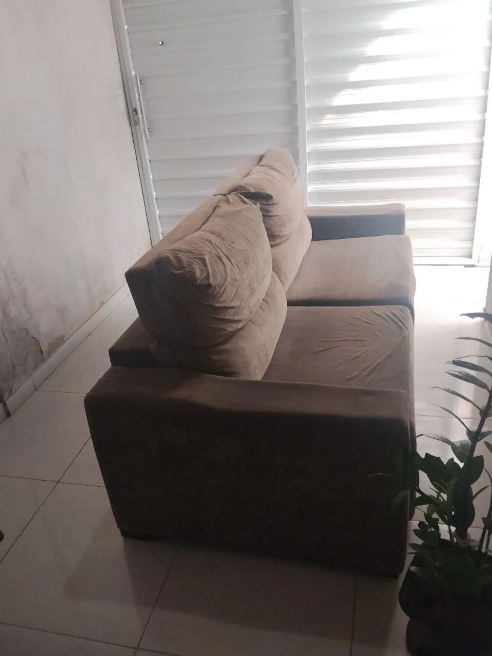 Vendo sofá retrátil e reclinável usado em boas condições  - Foto 4
