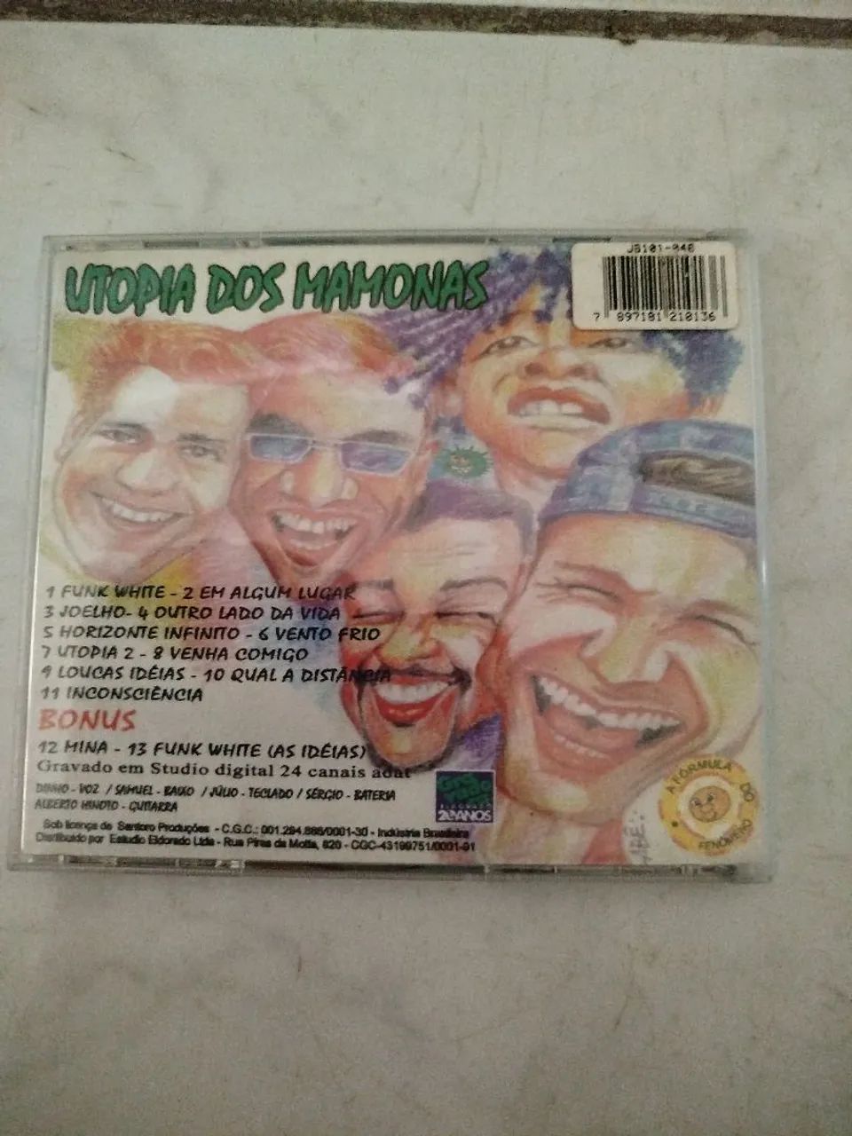 CD Utopia dos Mamonas  Edição Histórica - Foto 2