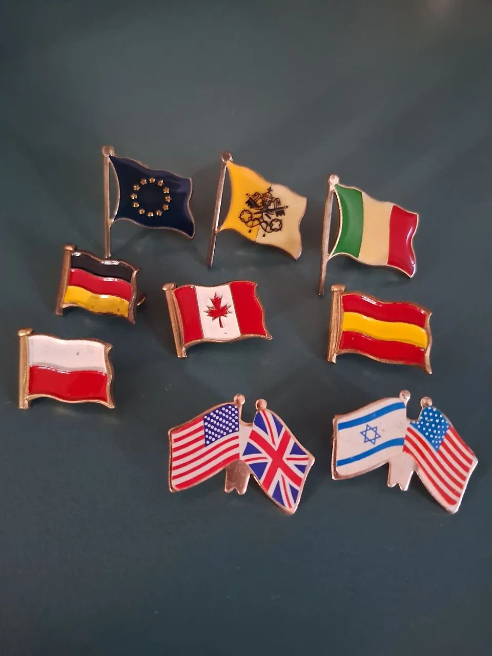 Pin bandeiras de países broches