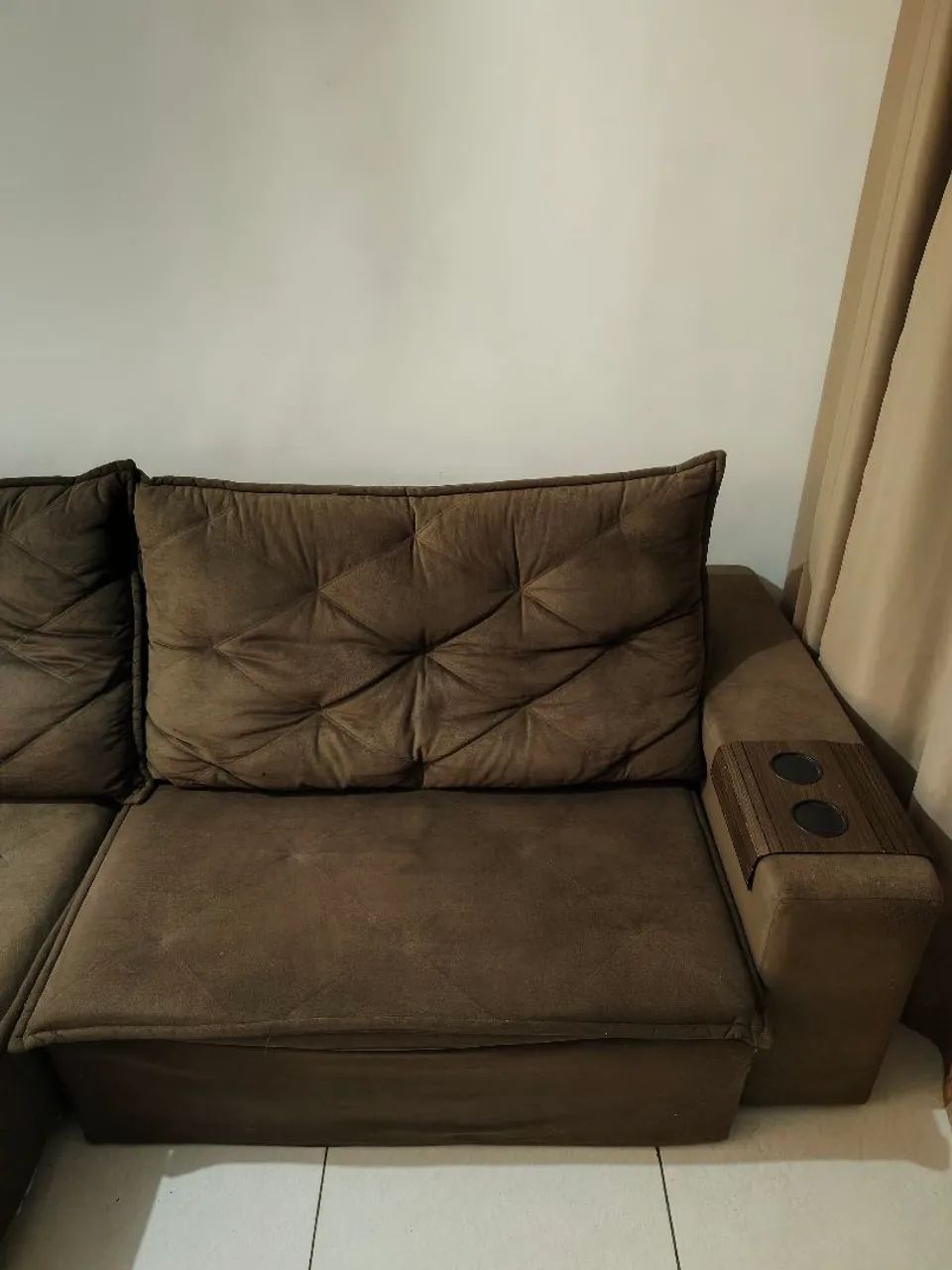 Sofá retrátil de 2.90 bem conservado  - Foto 2