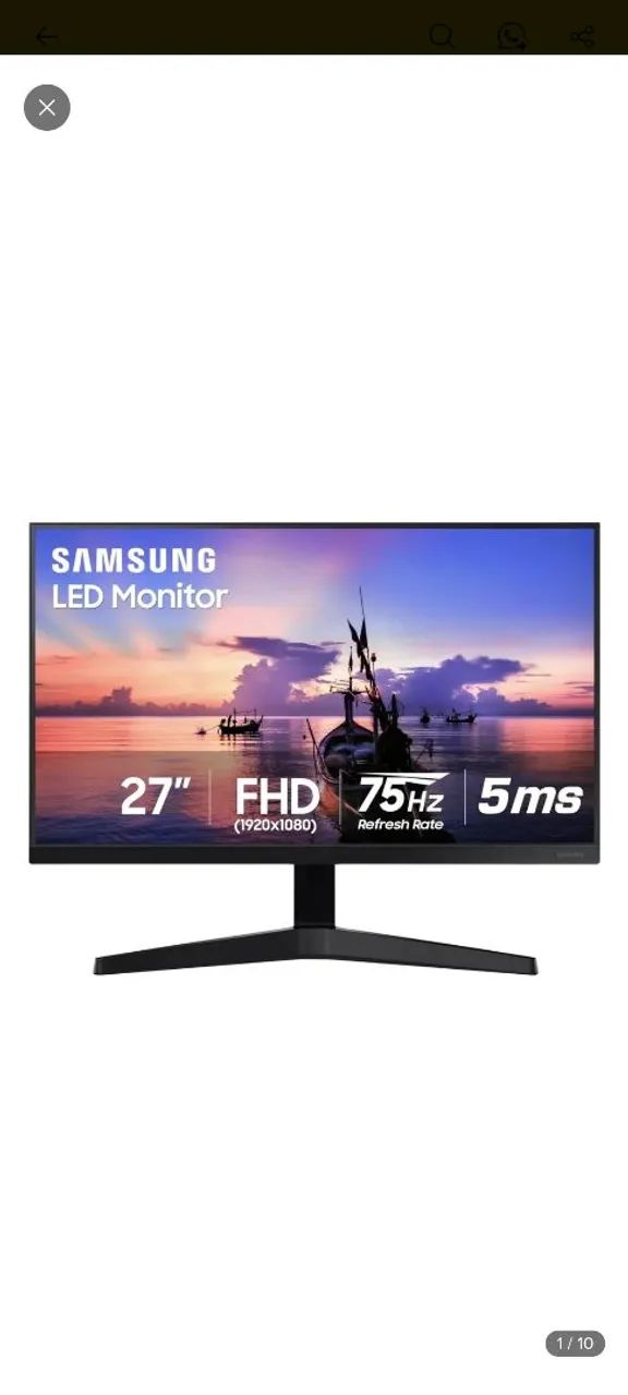 Monitor Samsung de 27° Nova