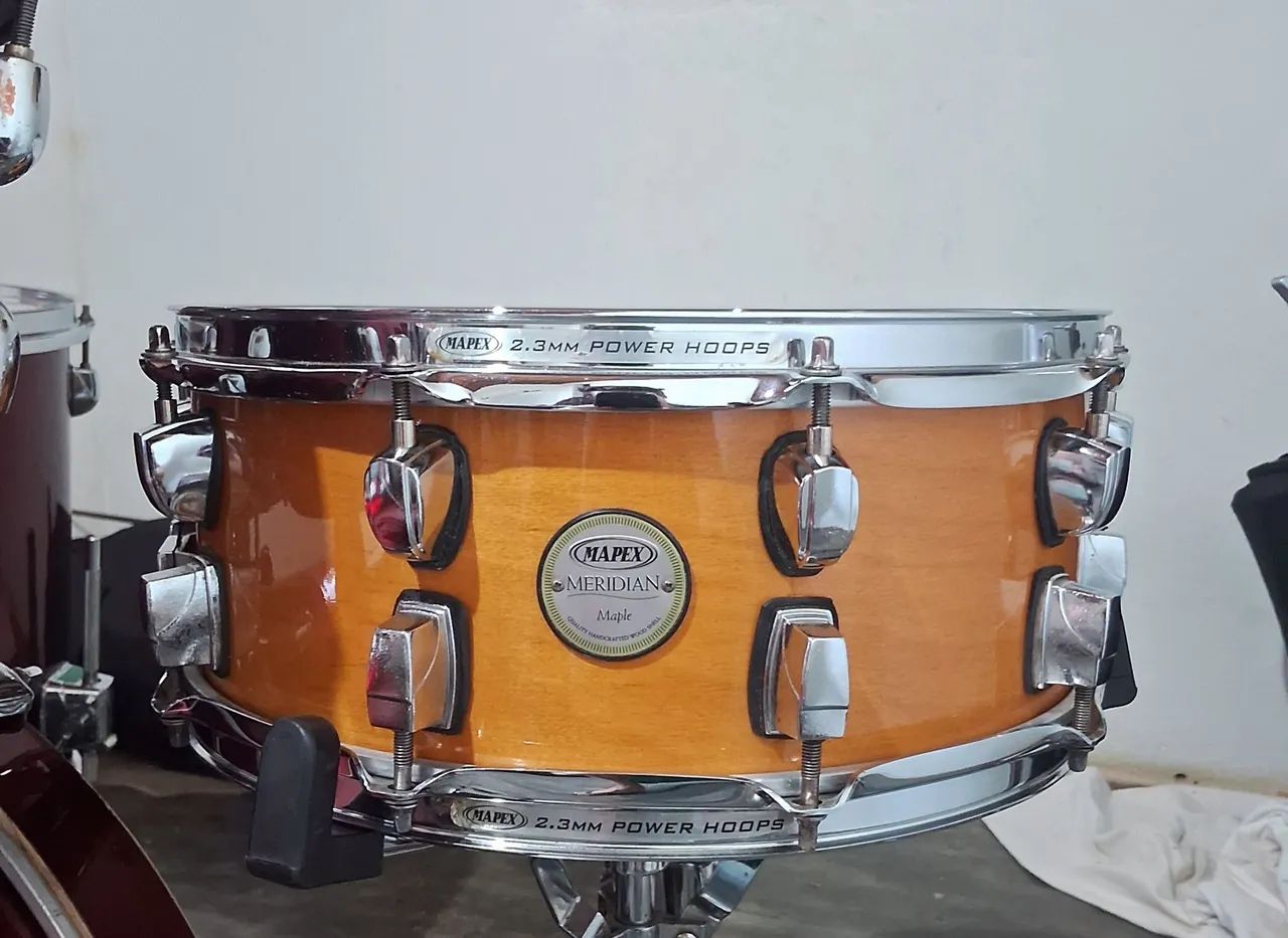 Bateria xpro stage completa  pratos orion b10 e caixa mapex  - Foto 5