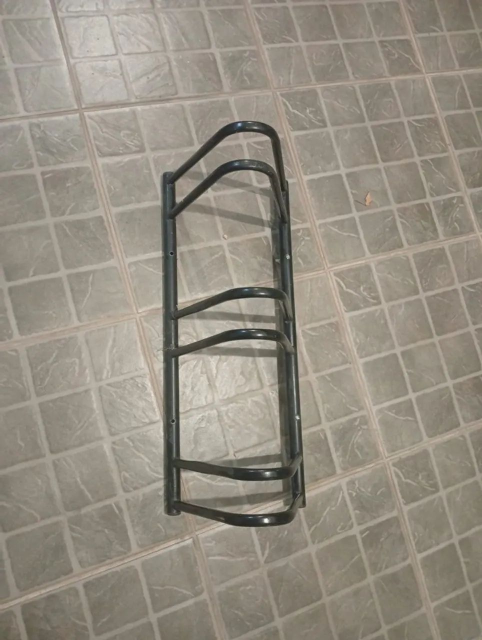 Suporte de bicicleta chão 3 vagas - Foto 3