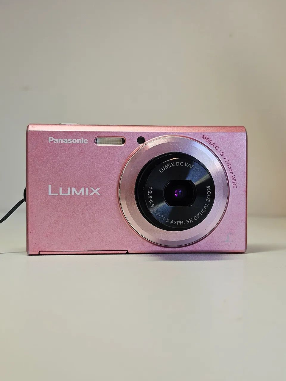 Câmera Digital Panasonic Lumix DMC-FH10 rosa - Câmeras e