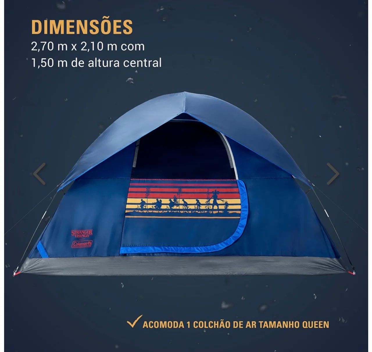 Barraca Sundome Coleman Stranger Things? 4 Pessoas - Foto 5