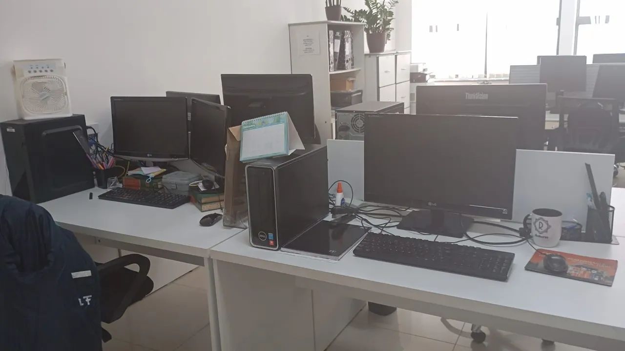 Estação de trabalho mesas de escritório modular - Foto 3