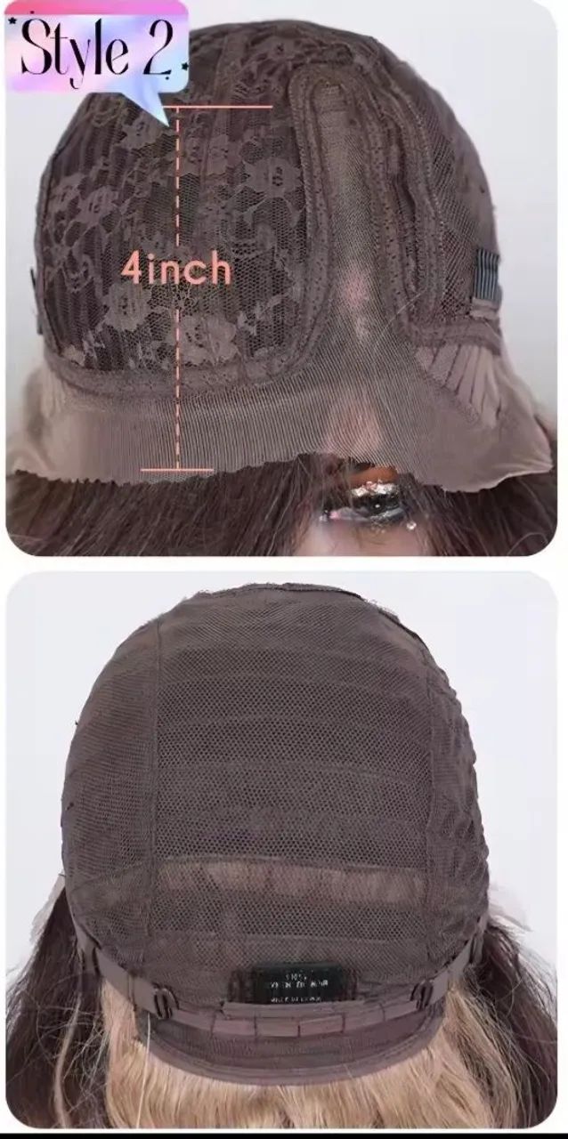 Peruca/Lace/ Wig nunca usado - Foto 5