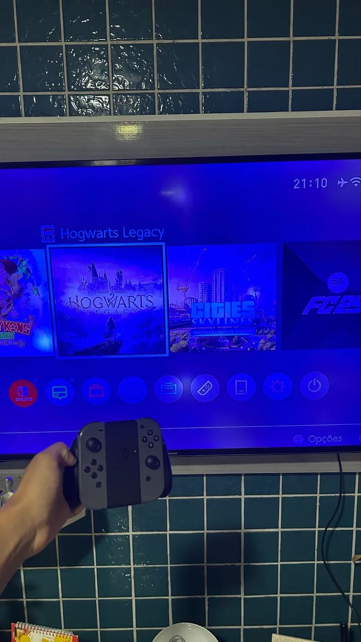 Nintendo Switch V1 Completo e Conservado  - Pronto para Jogar e fácil de desbloquear  - Foto 2