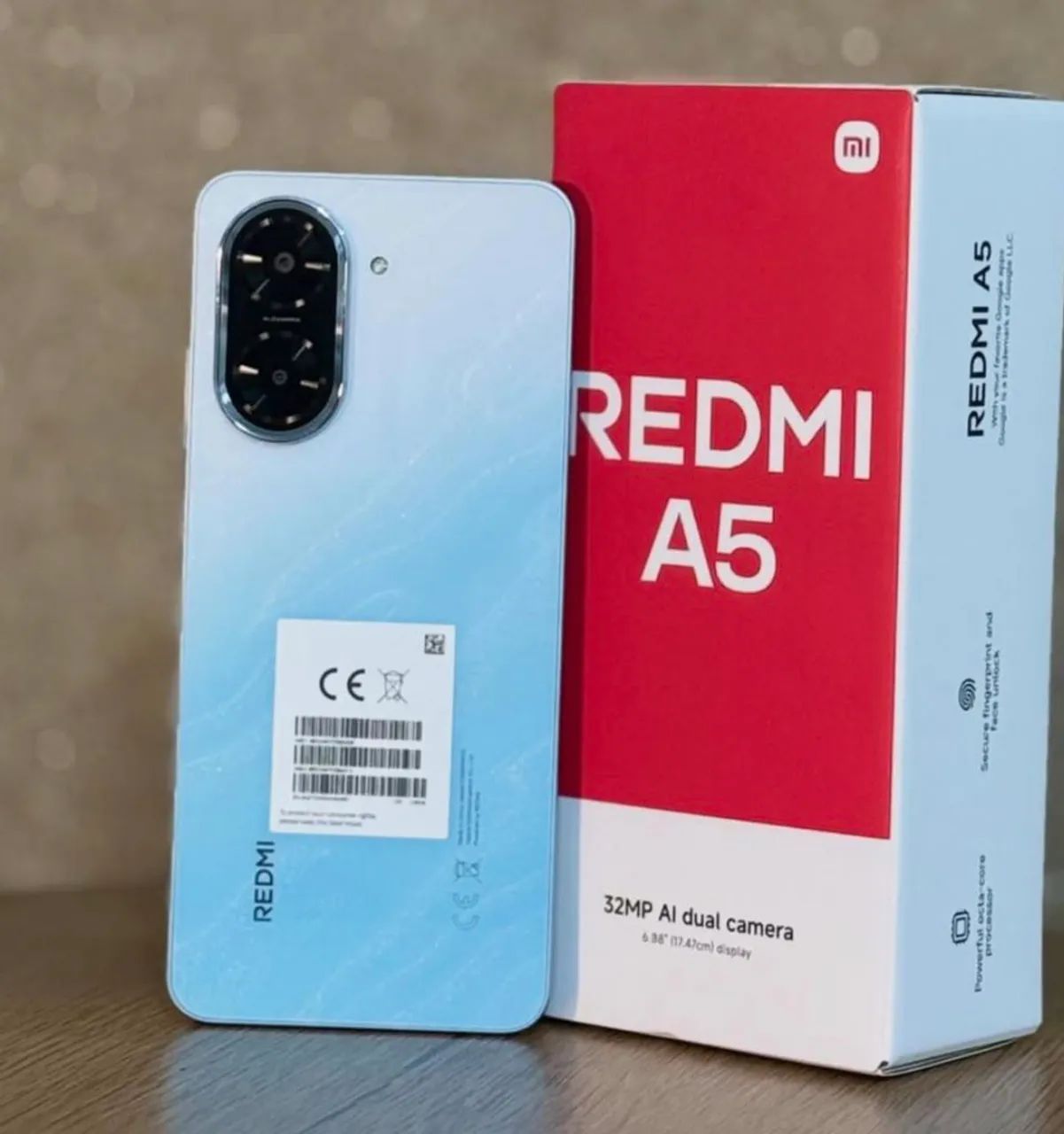 Celular Barato Novo e Lacrado - Redmi A5 - 64/3 Azul 