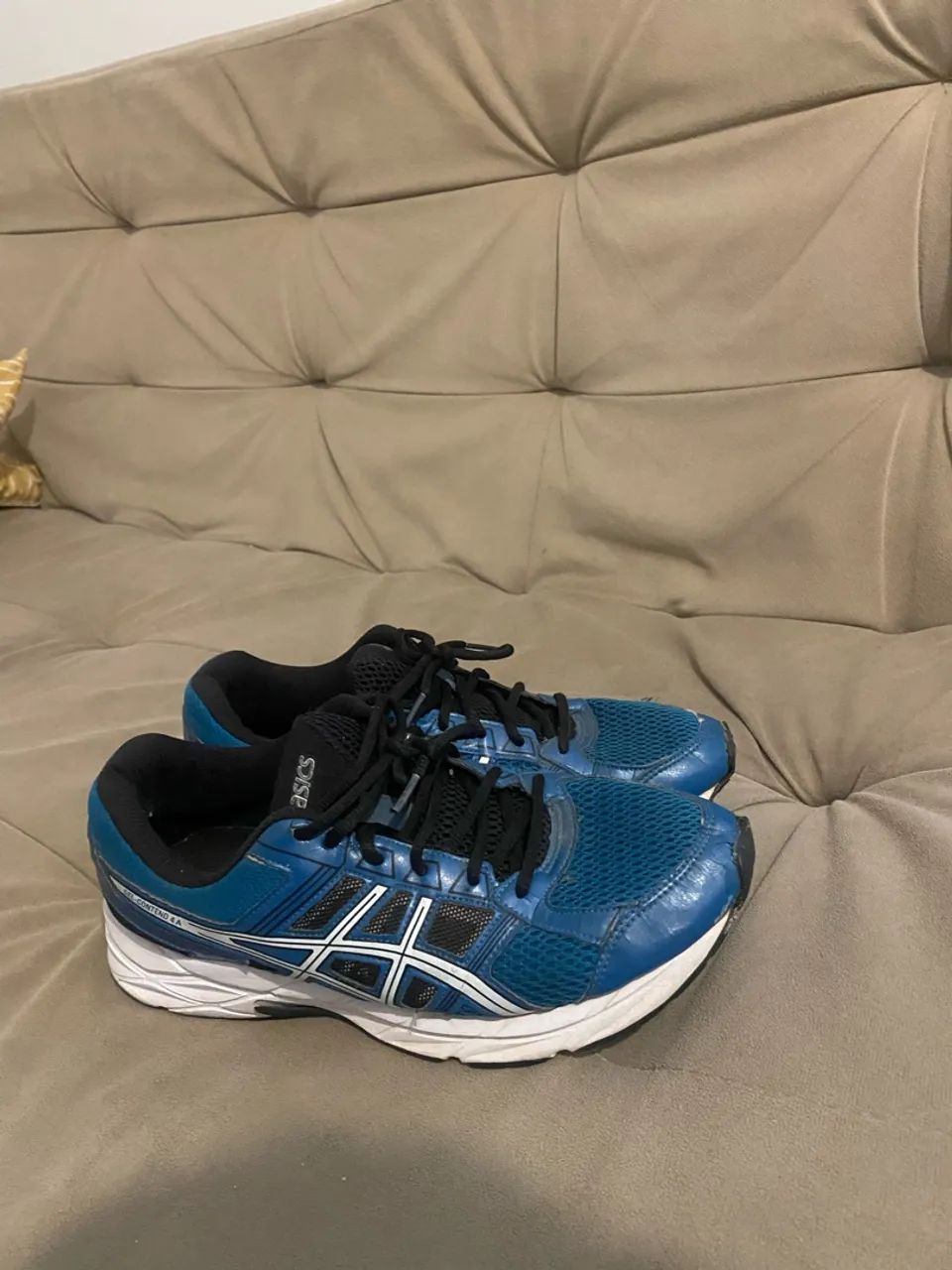 Tênis asics azul - Foto 3
