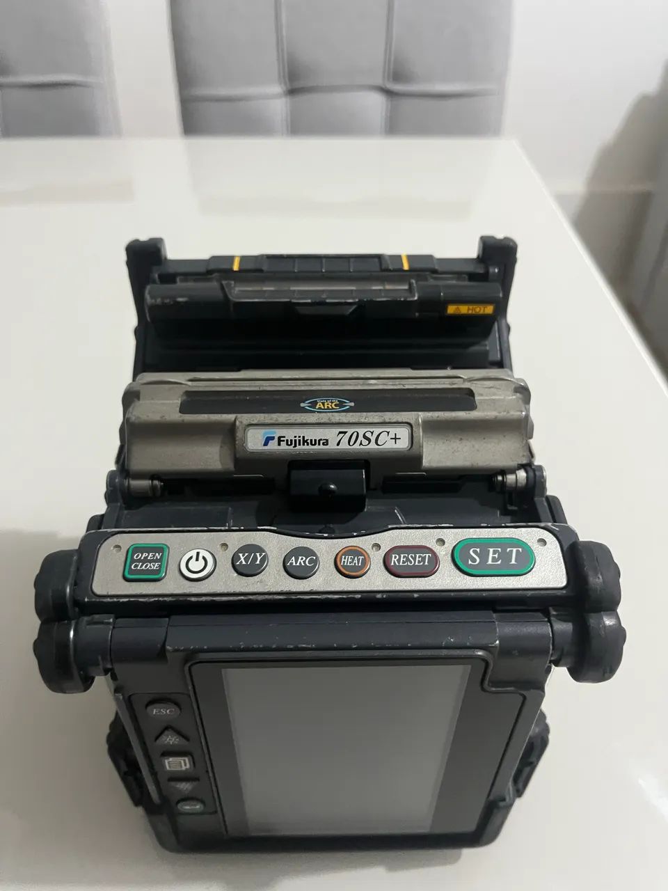 Máquina de fusão de fibra óptica 