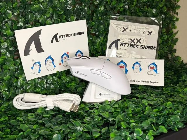 Mouse Gamer Attack Shark X11  Sem Fio - Foto 5