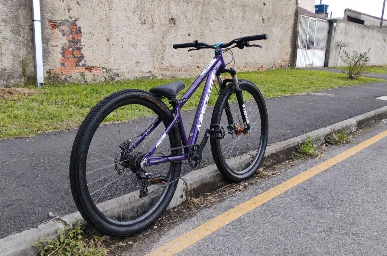 Bike absolute Nero 5 roxa aro 29  - Foto 3