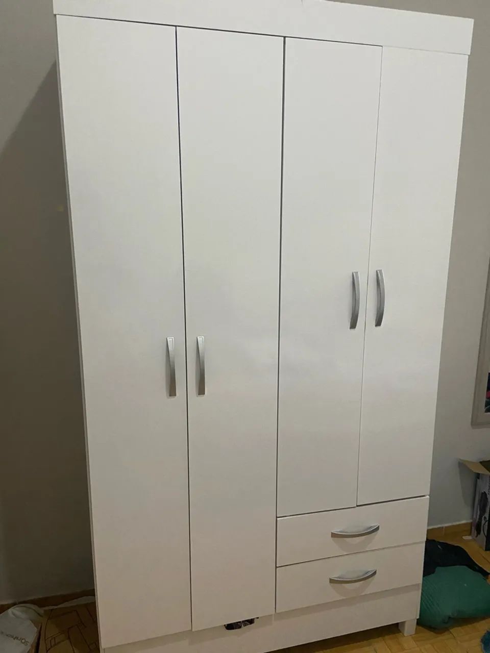 Guarda-roupa 4 portas 2 gavetas - Foto 2