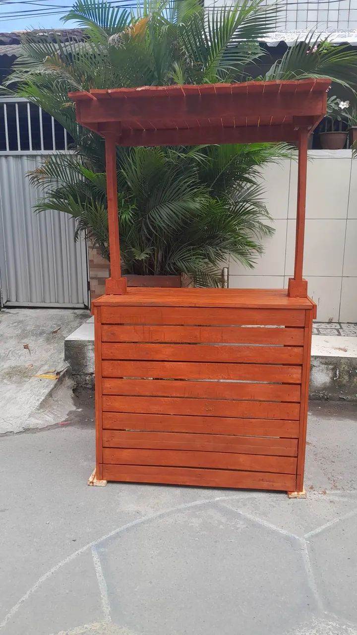 Barraca desmontável invernizada 