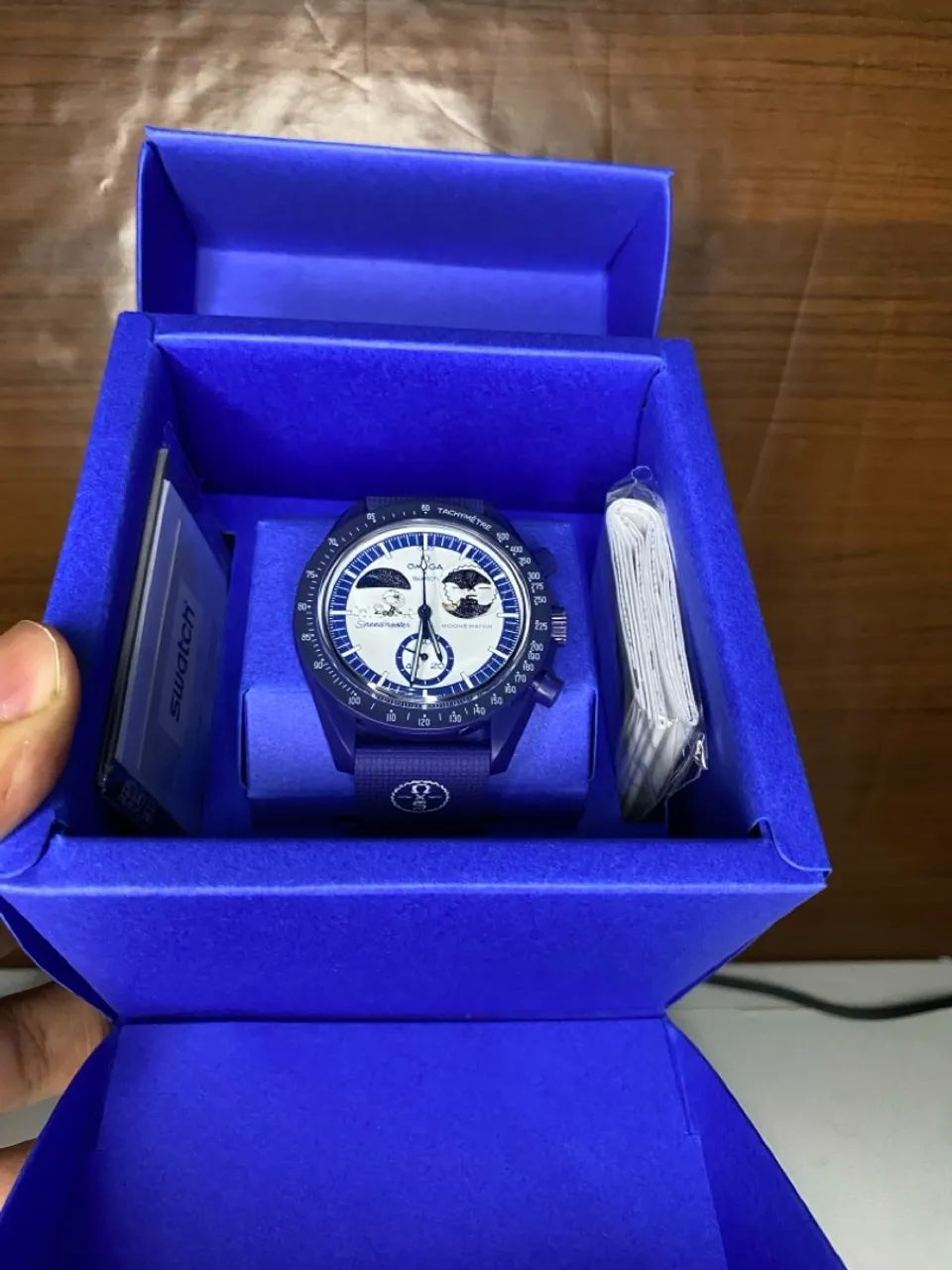 Omega Swatch x Moon Azul - Foto 2
