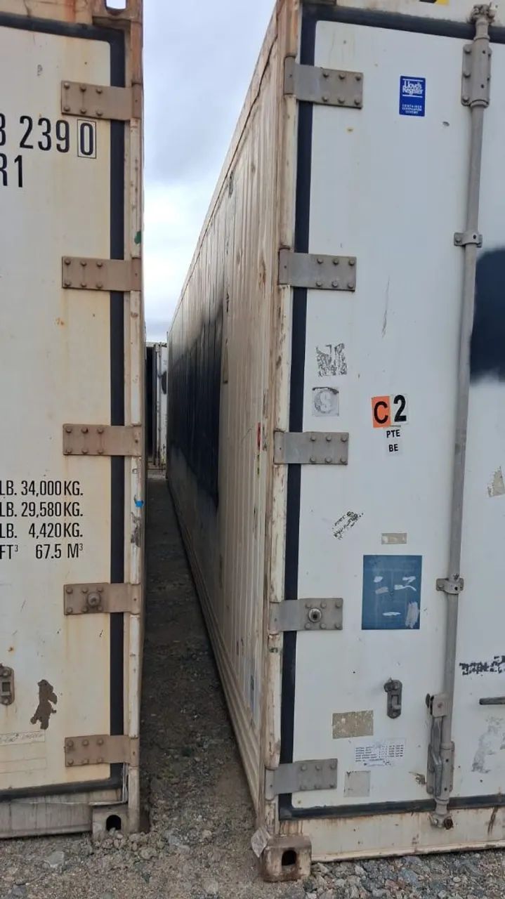 Reefer com revestimento em fibra sem motor e sem piso - Foto 4