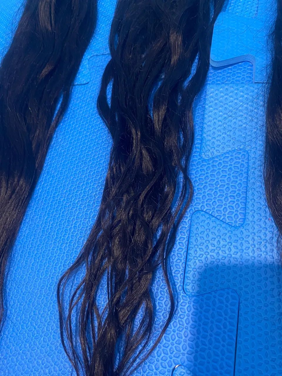 Telas de cabelo humano 70 cm - Foto 3
