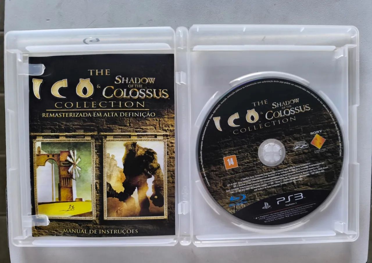 Ico&ShadowColossus Ideal para colecionador SEM arranhões COM manual  - Foto 3