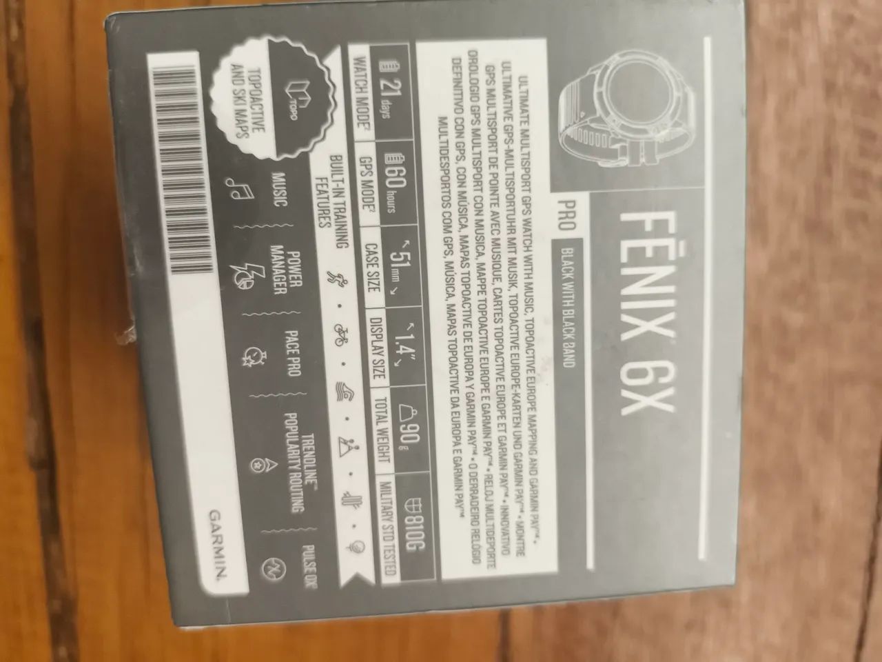 Relógio Garmin Fênix 6x - Foto 2