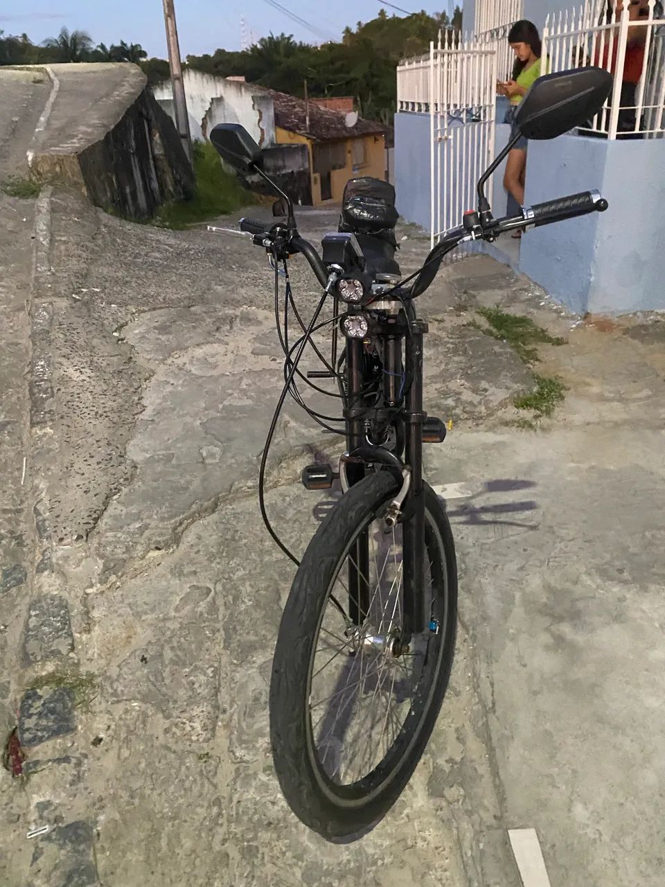 Bicicleta motorizada 80cc - Foto 2