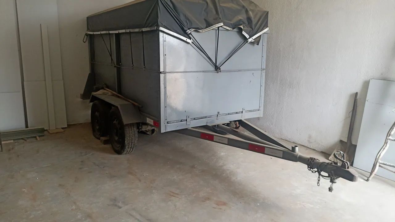 Reboque carretinha 2 eixo - Foto 4