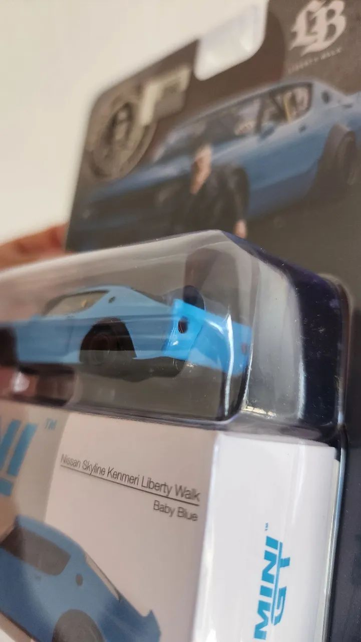 Mini gt 712 Nissan Skyline Kenmeri Blister LBWK Baby Blue