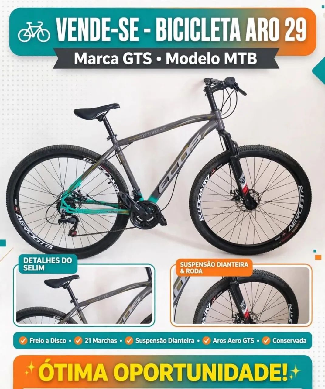 Bicicleta aro 29