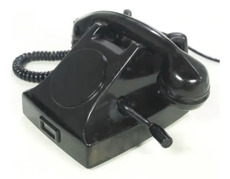 Telefone antigo a manivela - Foto 2