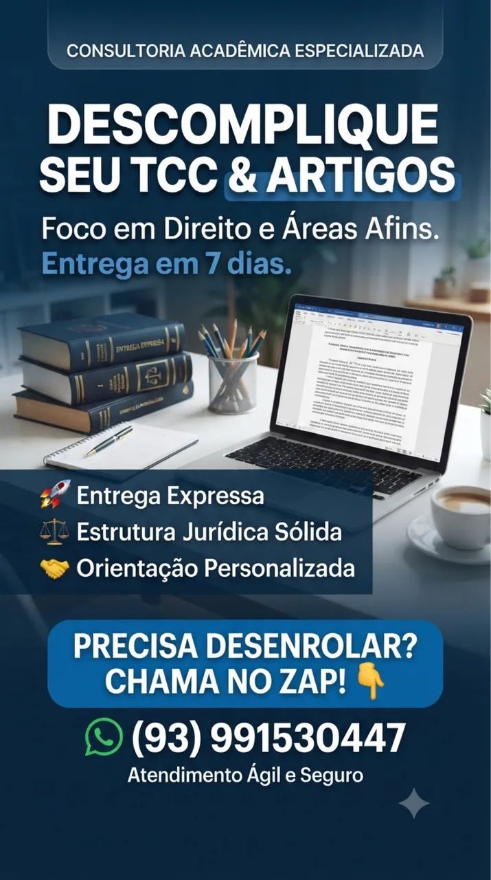 ESTRUTURAÇÃO E FORMATO: SEU TRABALHO PRONTO