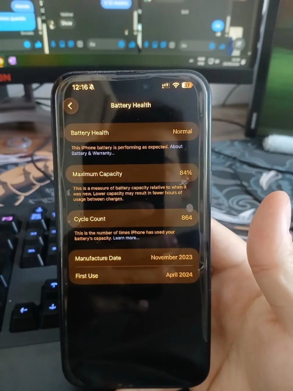PRA HOJE! Iphone 15 pro max 256 GB - Foto 5