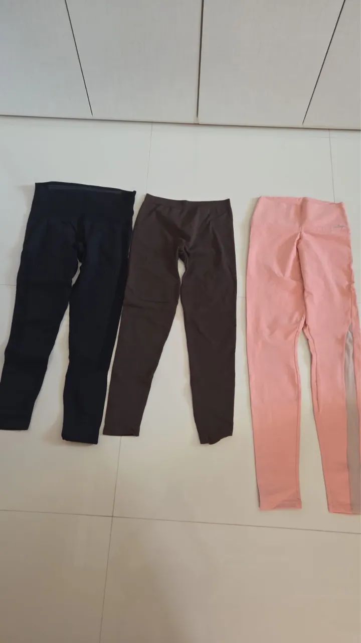 Vendo 3 Leggings de Treino 