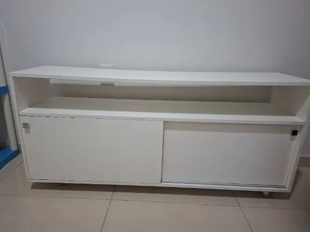 Móvel branco com rodinhas - Foto 4