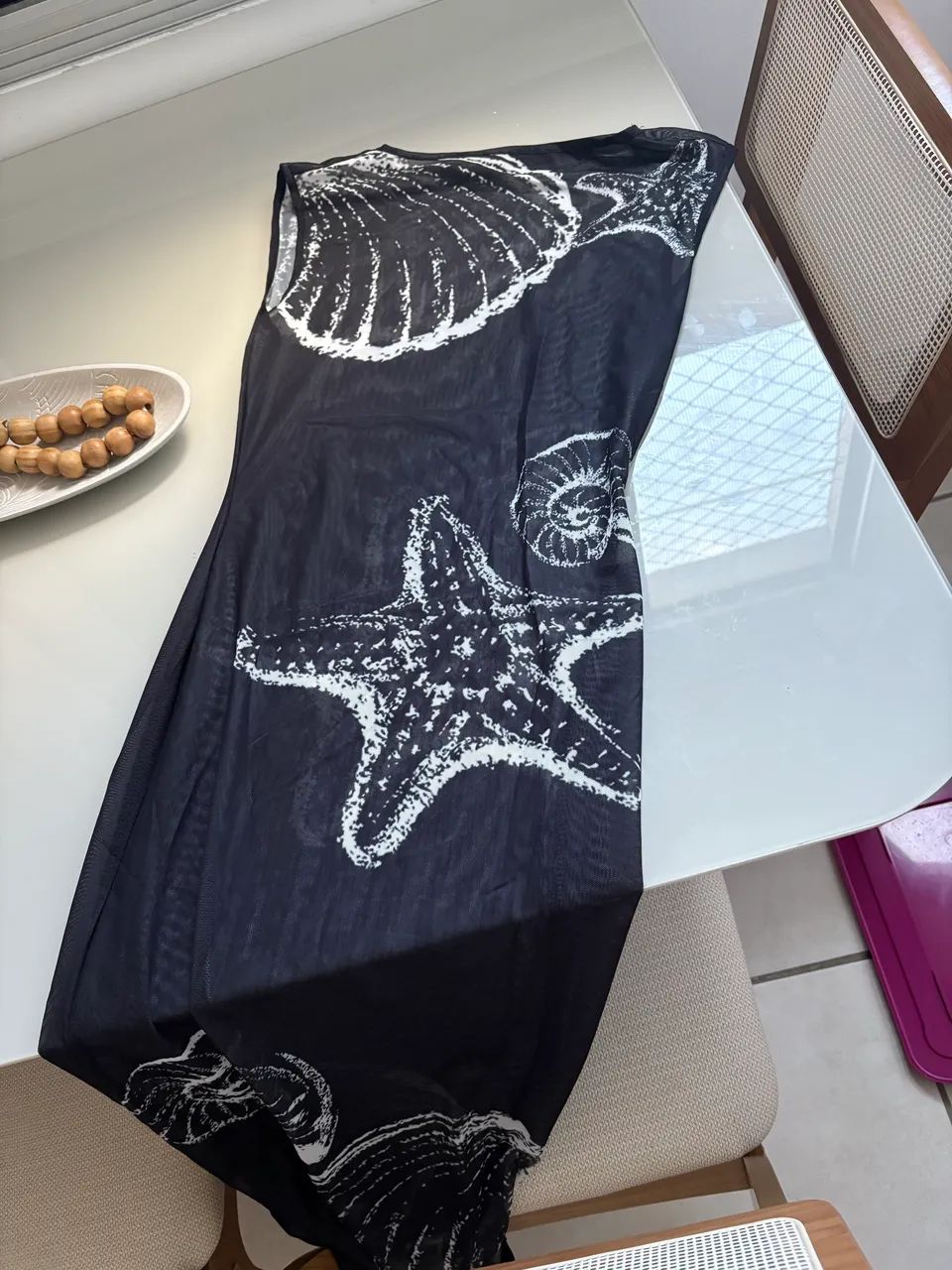 Vestido saída de praia tule  - Foto 4