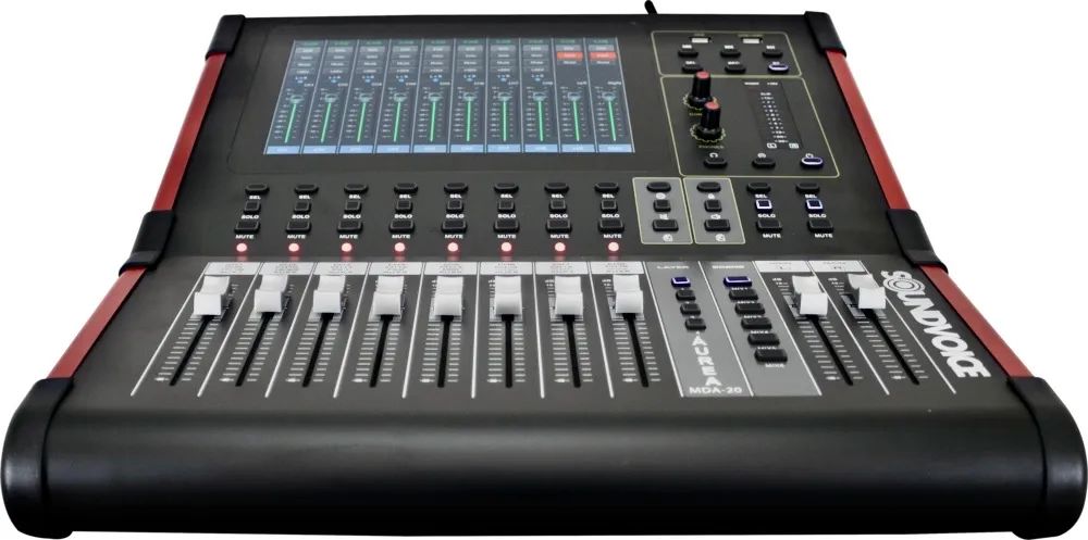 Mesa de som digital e interface de áudio 16 canais multitrack soundvoice mda20 Ñ Atrium 20 - Foto 2