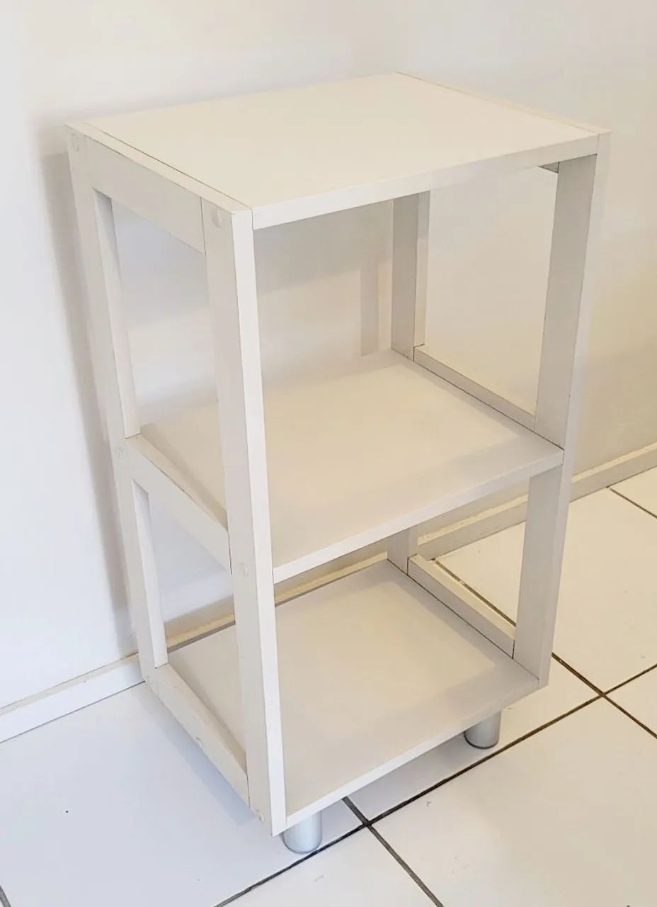 Mesinha de Canto em MDF Cinza.  - Foto 4