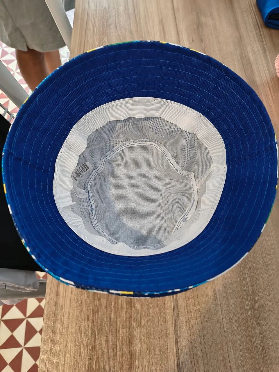  4 chapéu bucket azul - Foto 3