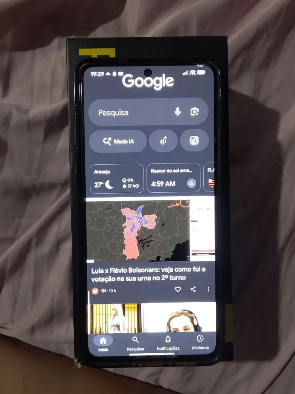 Celular POCO X7 pro semi novo
