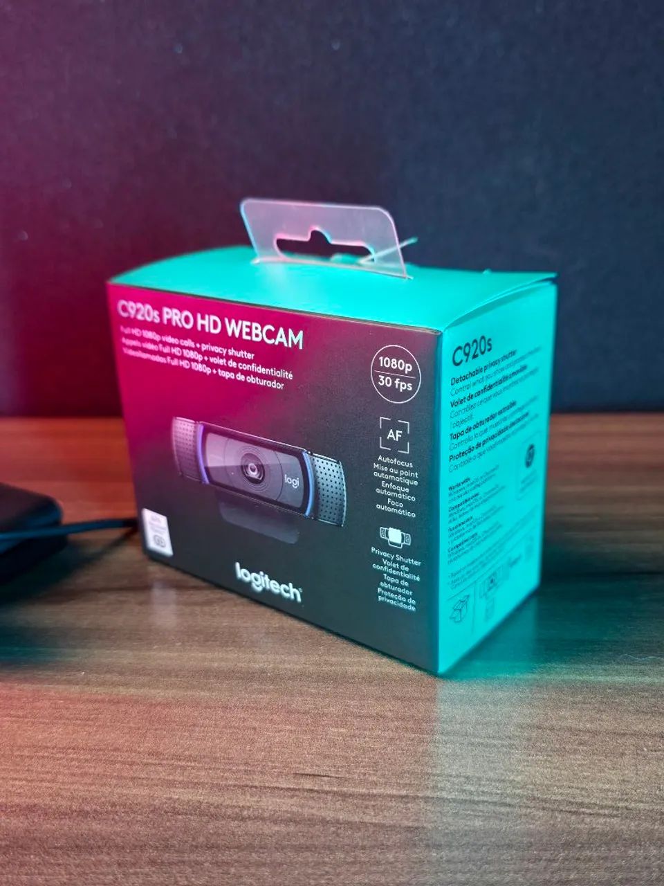 Webcam Logitech C920s Full HD 1080p + Microfone + Tampa de Privacidade - Foto 5