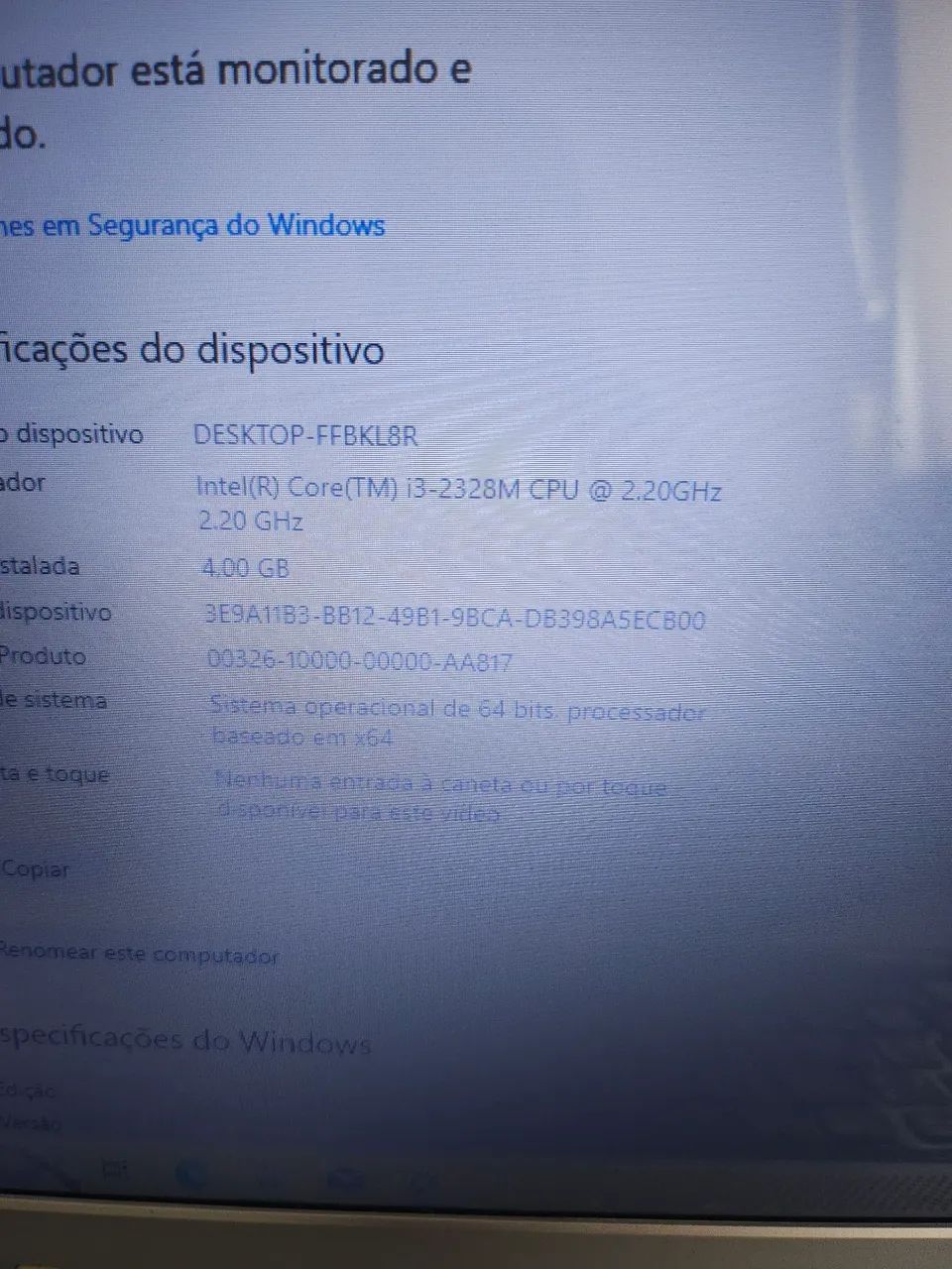 Notebook Samsung  i3 4GB Ram SSD  - Foto 4