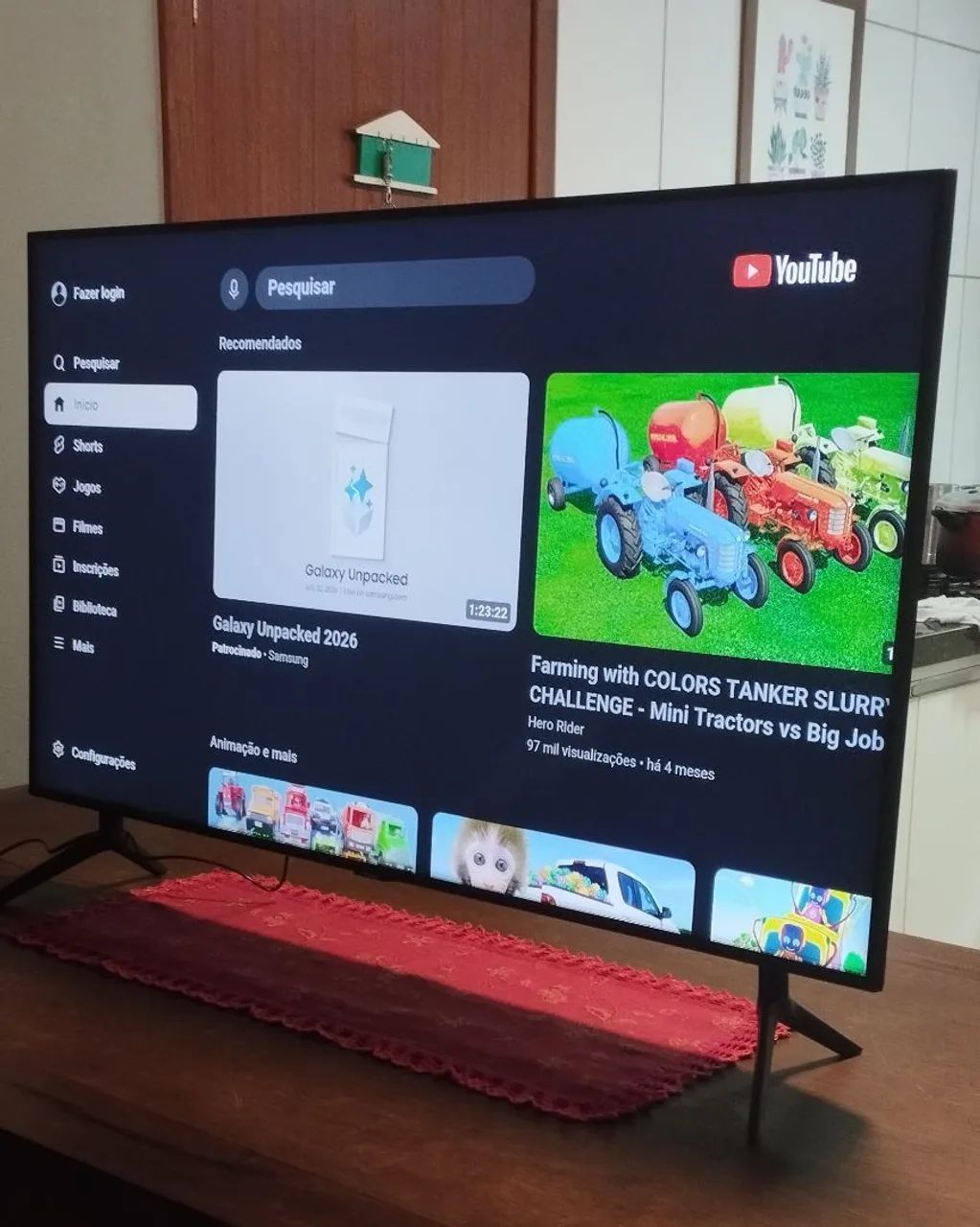 Smart TV Samsung QLED 4K UHD 50" polegadas  - Foto 2