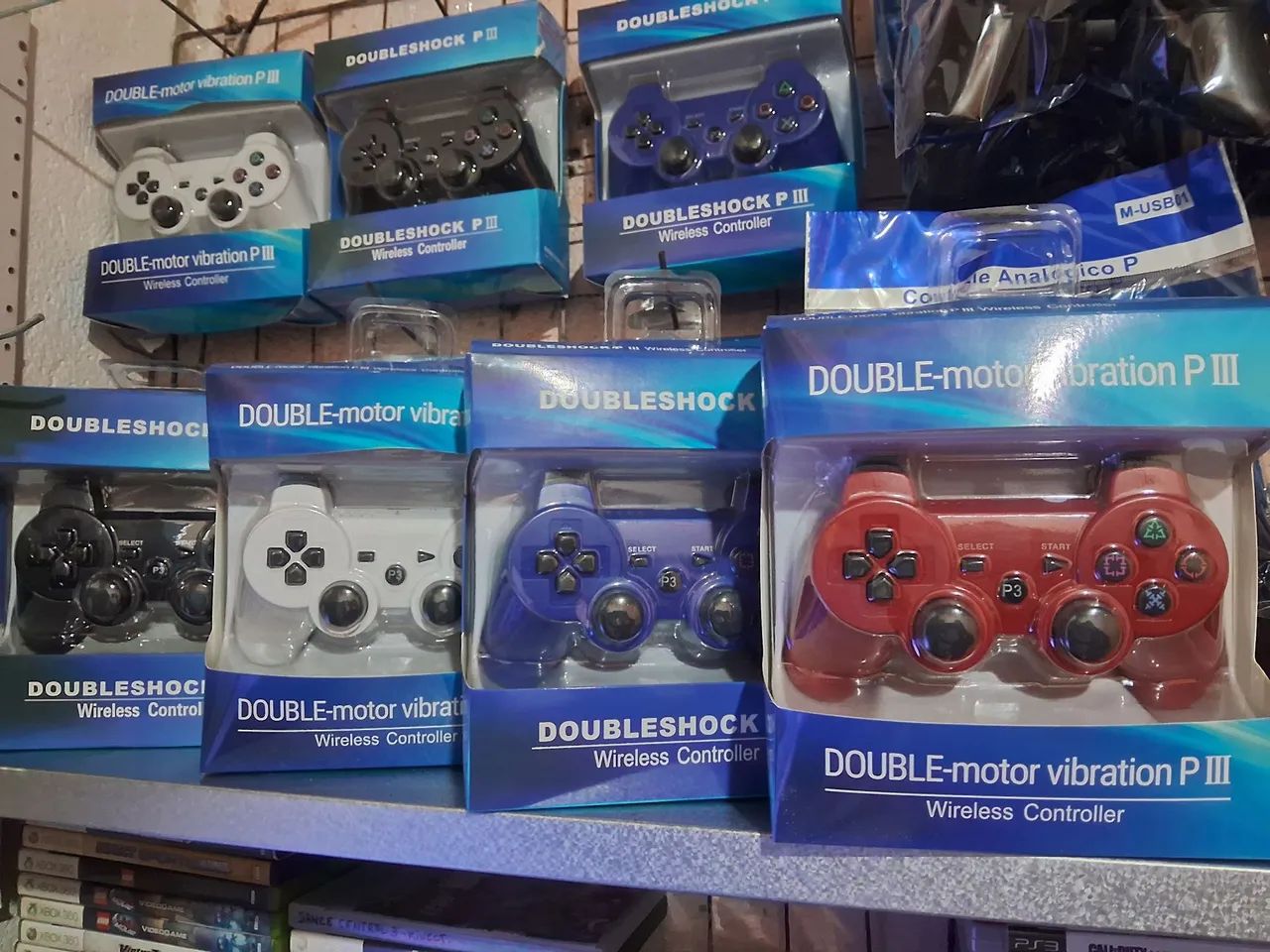 CONTROLE PLAYSTATION 3 DUALSHOCK WIRELESS JOYSTICK 