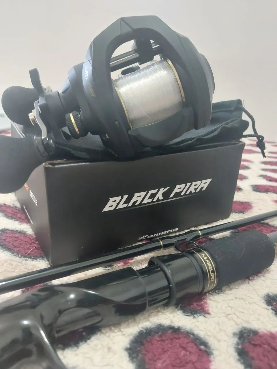 3 Kits de Pesca Zero Completos Maruri, Black Tamba, só Kit monstro