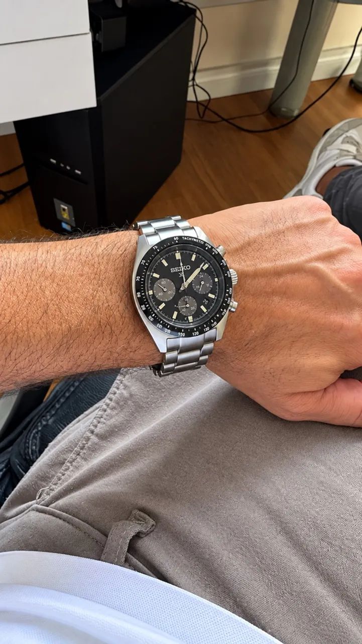 SEIKO PROSPEX SPEEDTIMER PRETO RARO - Foto 4