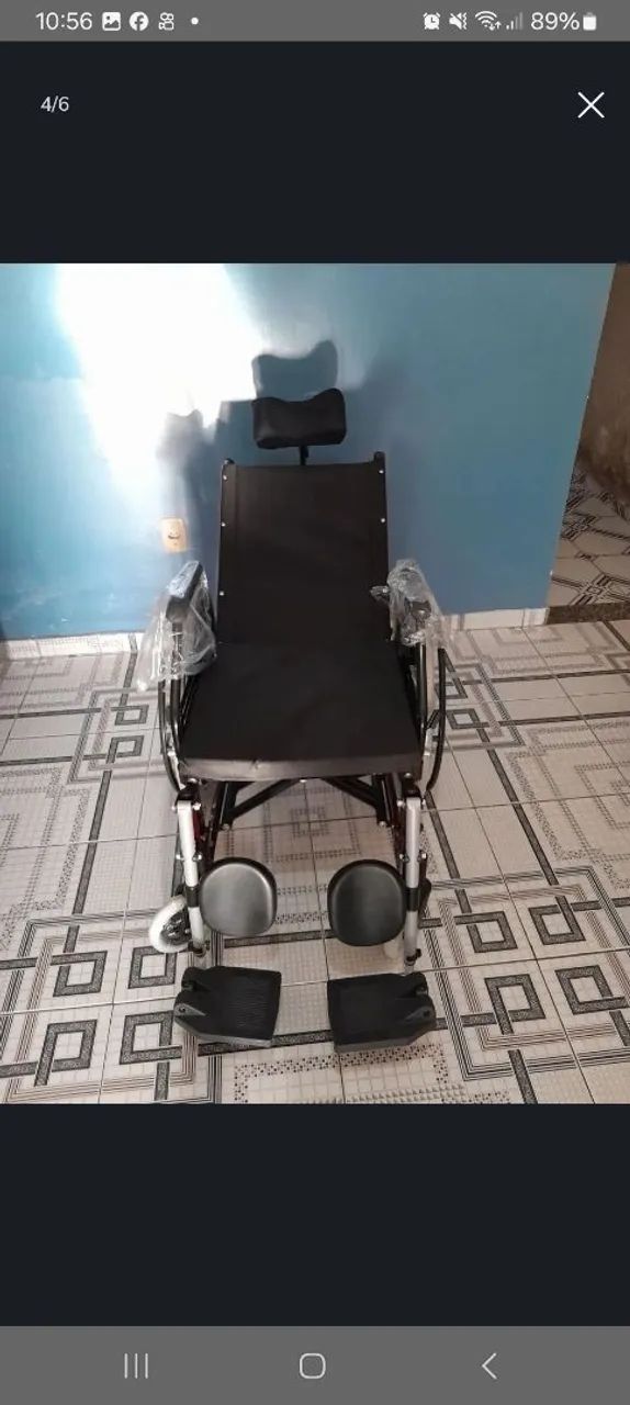 Cadeira de roda para paraplégico 